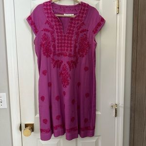 Roller Rabbit Pink Cotton Sundress Size 10